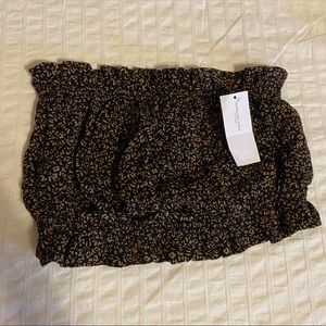 NWT American Eagle Ruffled Tube Top